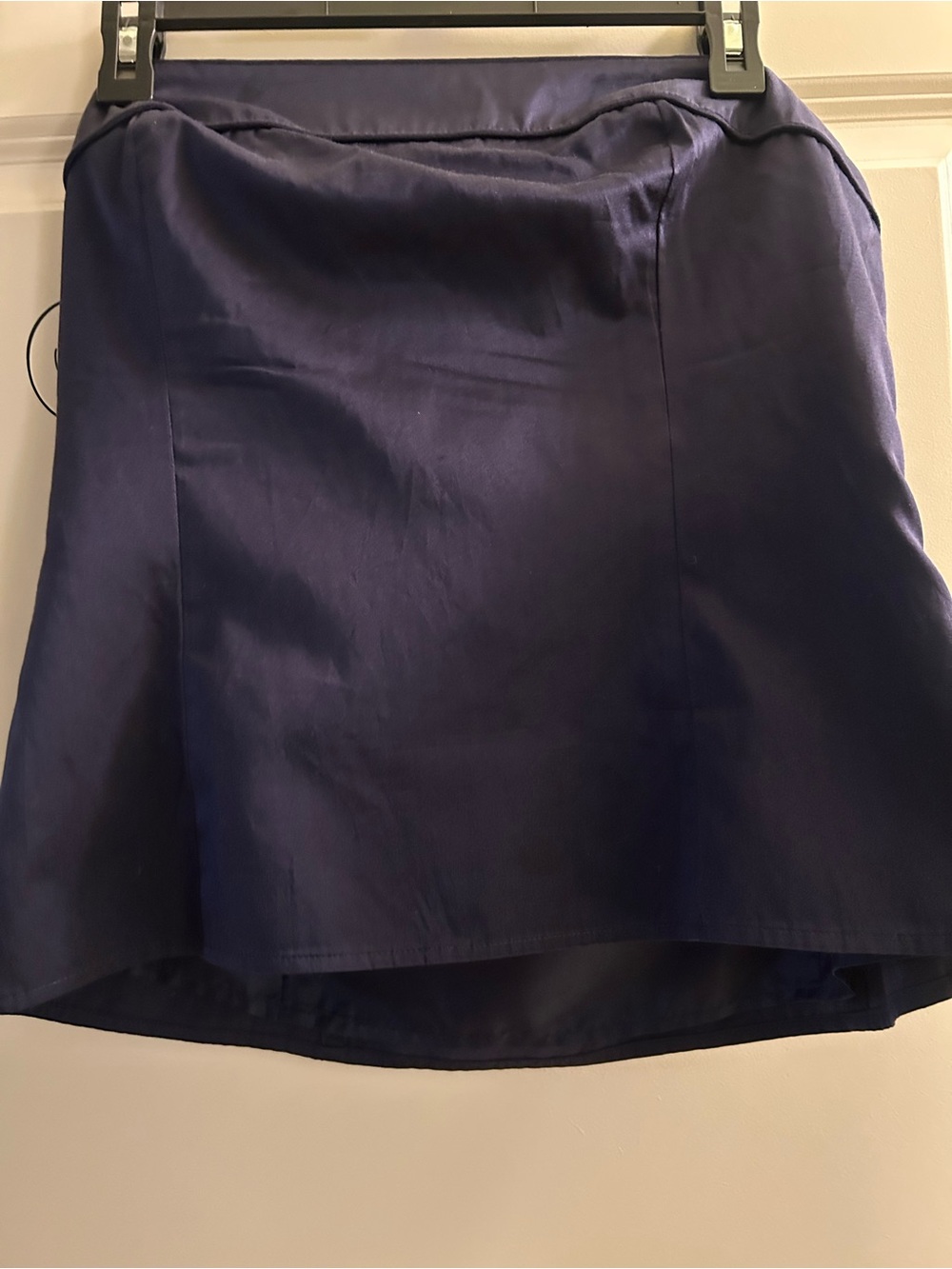 Talbots Navy bustier top